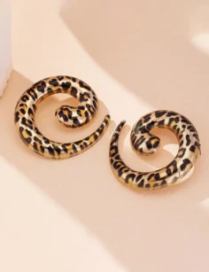 Geometric Alloy Earrings 001