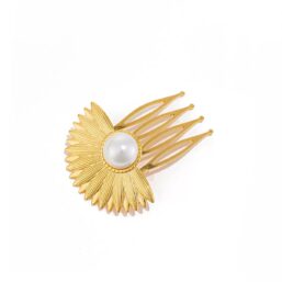 Pearl Flower Waterproof Hair Pin