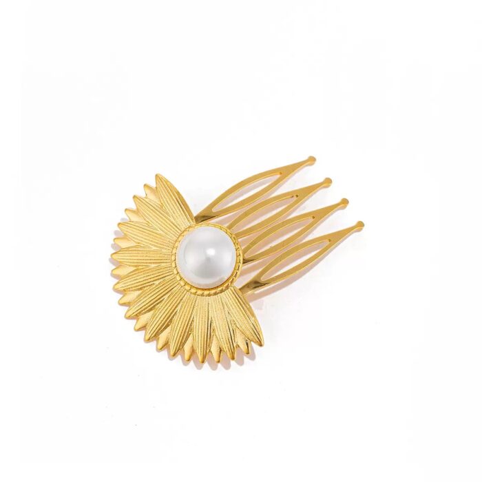 Pearl Sunburst Hair Pin Pearl Sunburst Hair Pin