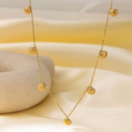 316L Stainless Steel Waterproof Modern Pendant Necklace for Women