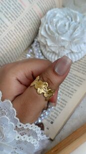 Shell Wrap Adjustable Ring