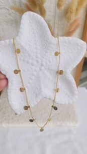 Stainless Steel Waterproof Premium Hook Pendant Necklace for Women